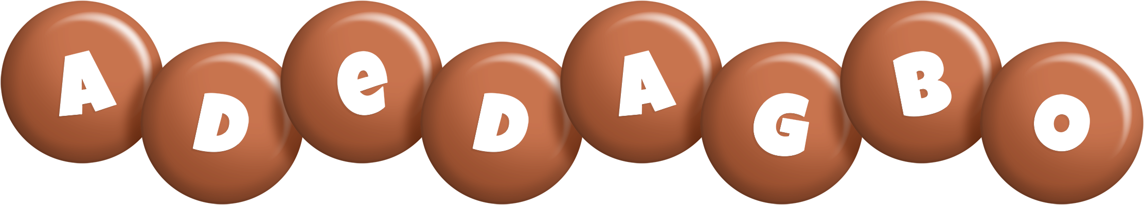 Adedagbo candy-brown logo