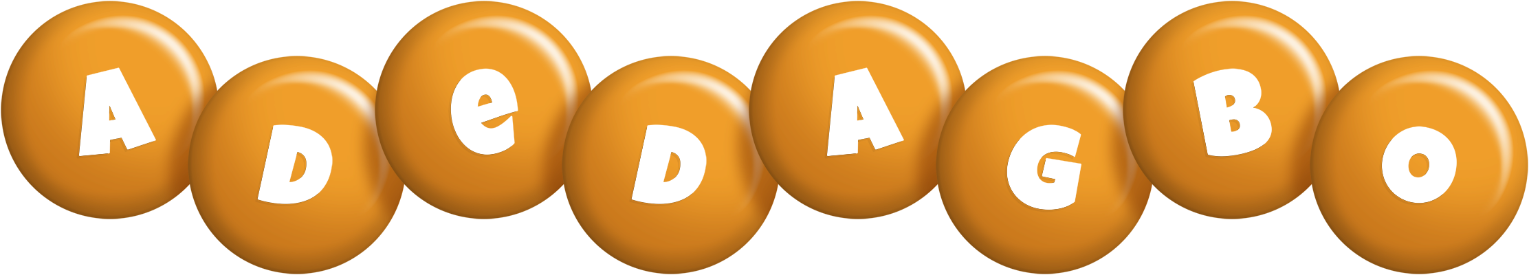 Adedagbo candy-orange logo