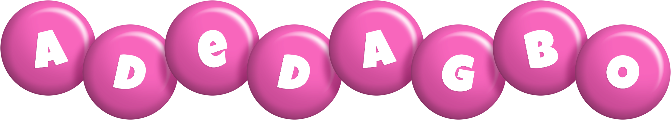 Adedagbo candy-pink logo