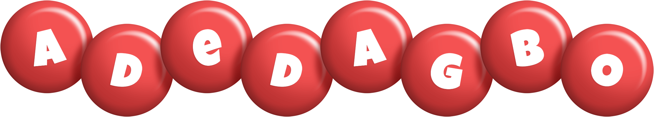 Adedagbo candy-red logo