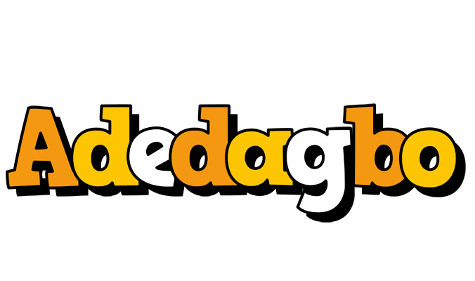 Adedagbo cartoon logo