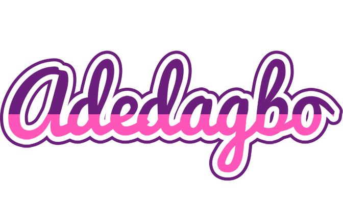 Adedagbo cheerful logo