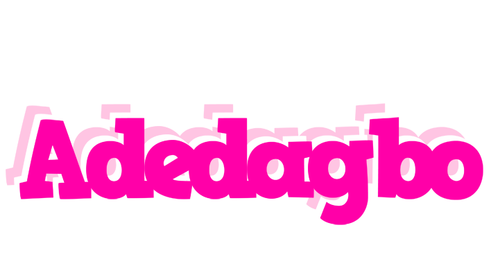 Adedagbo dancing logo