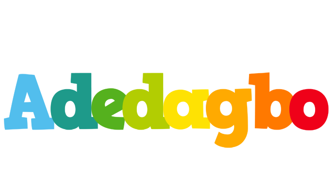 Adedagbo rainbows logo