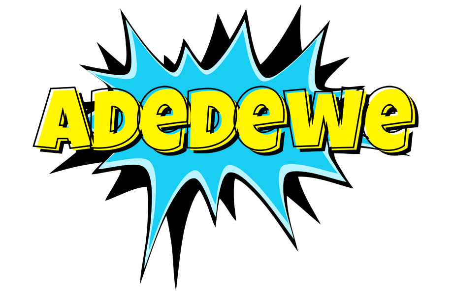 Adedewe amazing logo