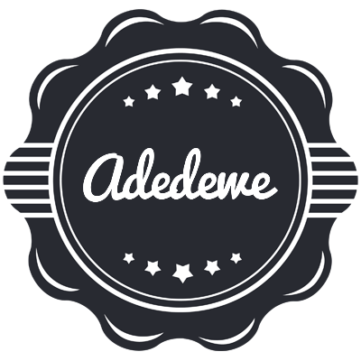 Adedewe badge logo