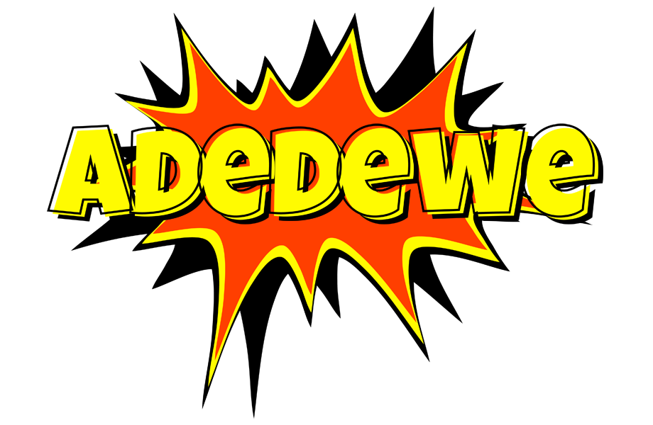 Adedewe bazinga logo