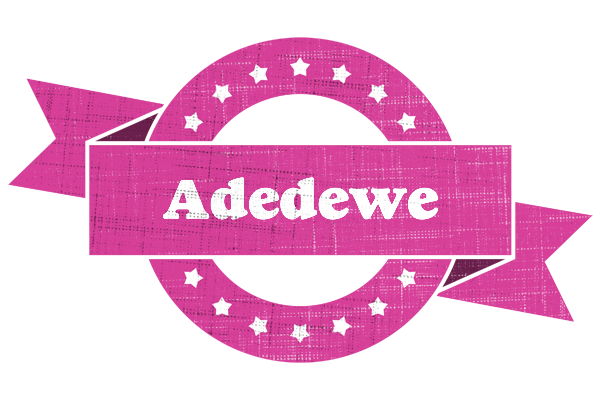 Adedewe beauty logo
