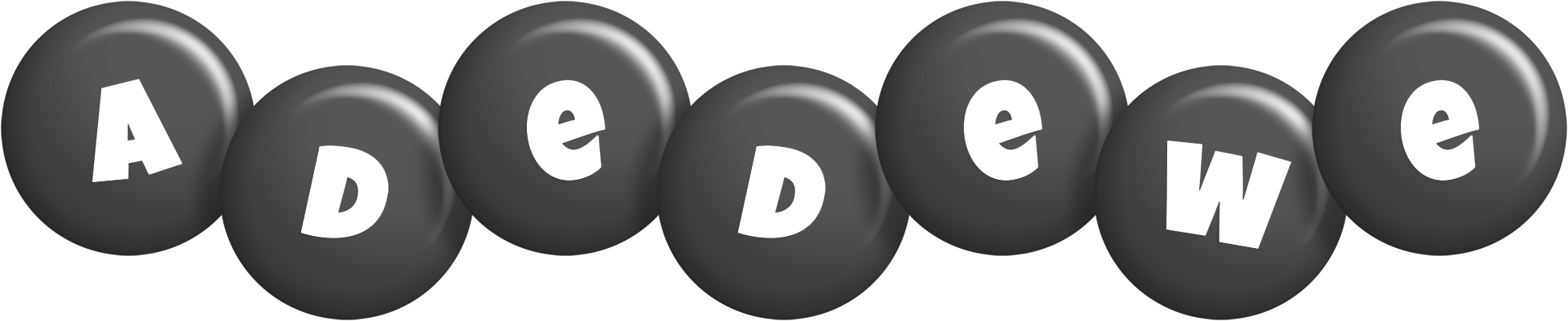 Adedewe candy-black logo