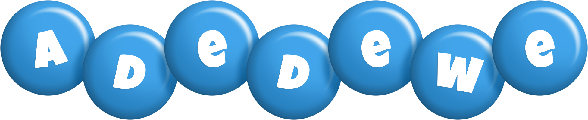 Adedewe candy-blue logo