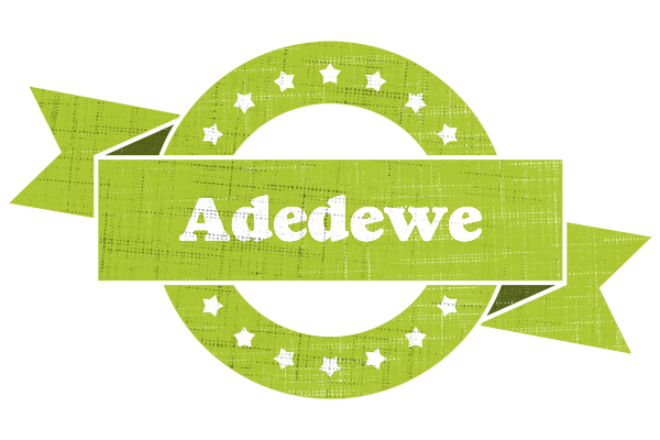 Adedewe change logo