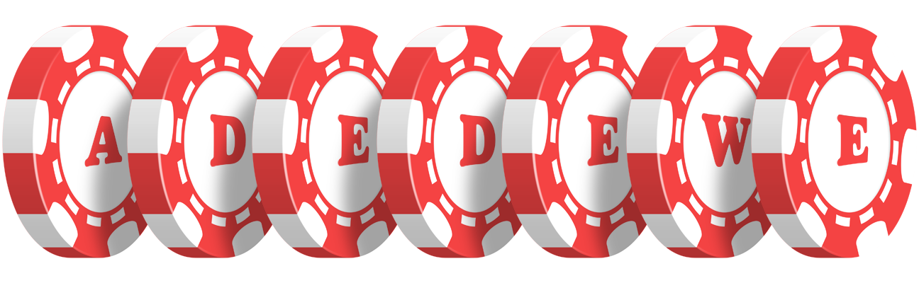 Adedewe chip logo