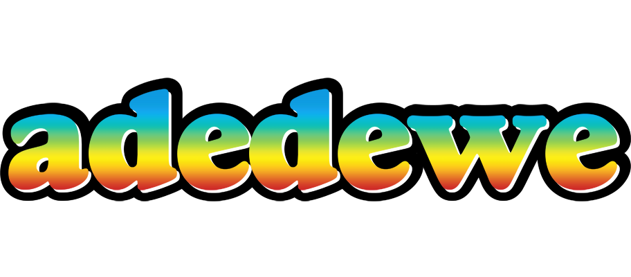 Adedewe color logo