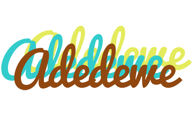 Adedewe cupcake logo