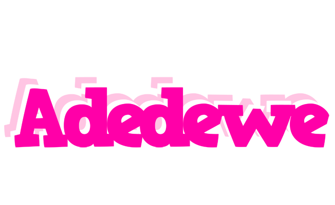 Adedewe dancing logo