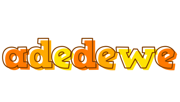 Adedewe desert logo