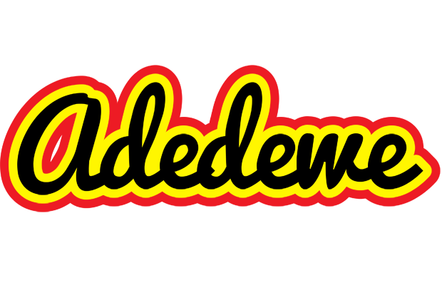 Adedewe flaming logo