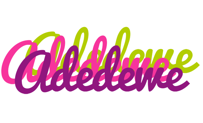 Adedewe flowers logo