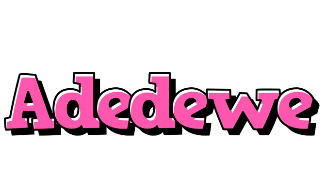 Adedewe girlish logo