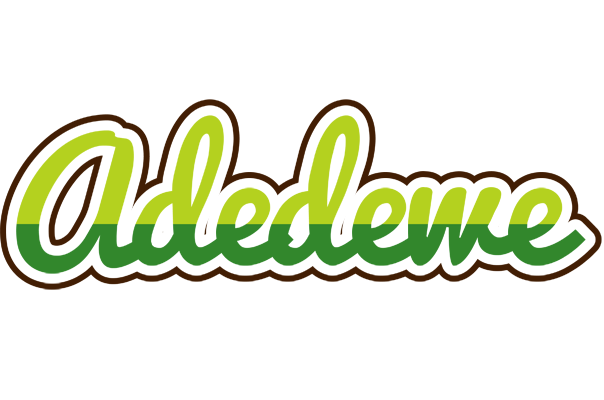 Adedewe golfing logo