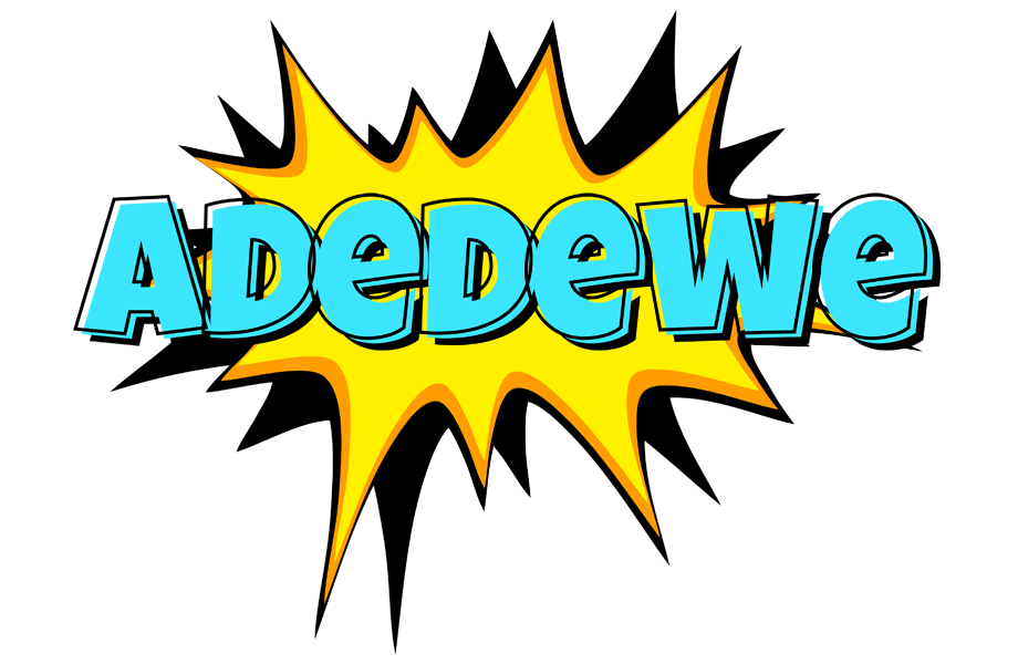 Adedewe indycar logo