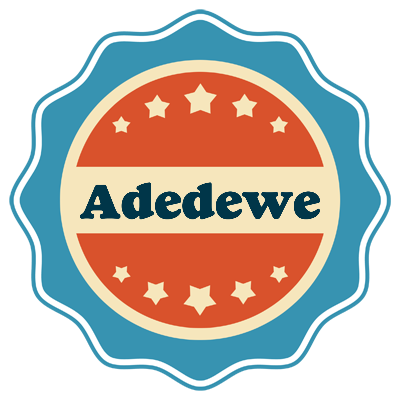 Adedewe labels logo