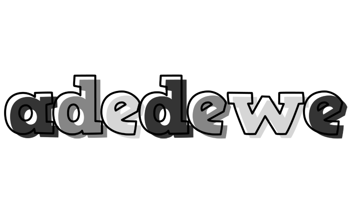 Adedewe night logo