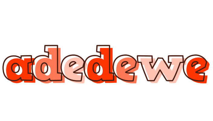 Adedewe paint logo