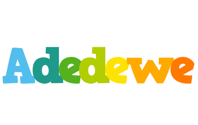 Adedewe rainbows logo