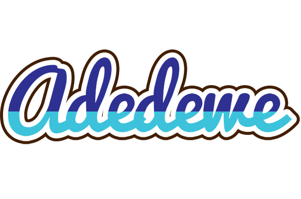 Adedewe raining logo