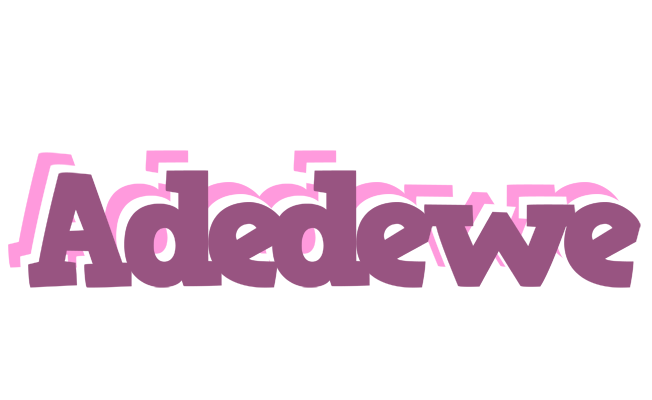 Adedewe relaxing logo
