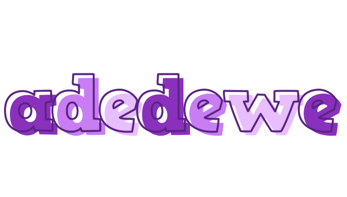 Adedewe sensual logo
