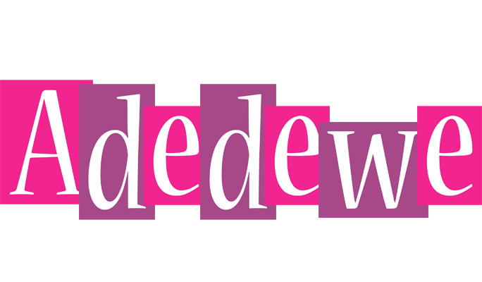 Adedewe whine logo