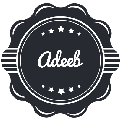 Adeeb badge logo