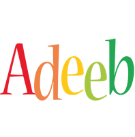 Adeeb birthday logo