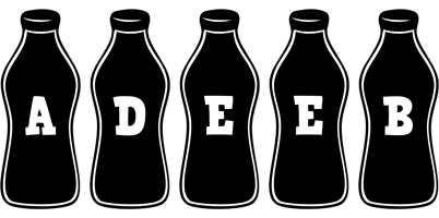 Adeeb bottle logo