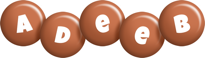 Adeeb candy-brown logo