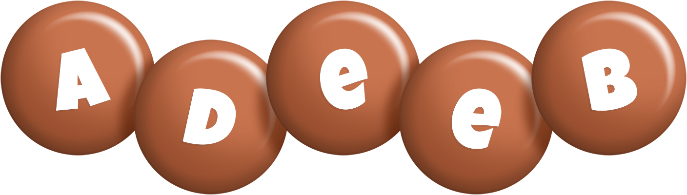 Adeeb candy-brown logo