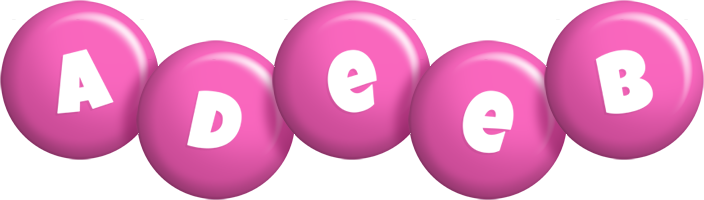 Adeeb candy-pink logo
