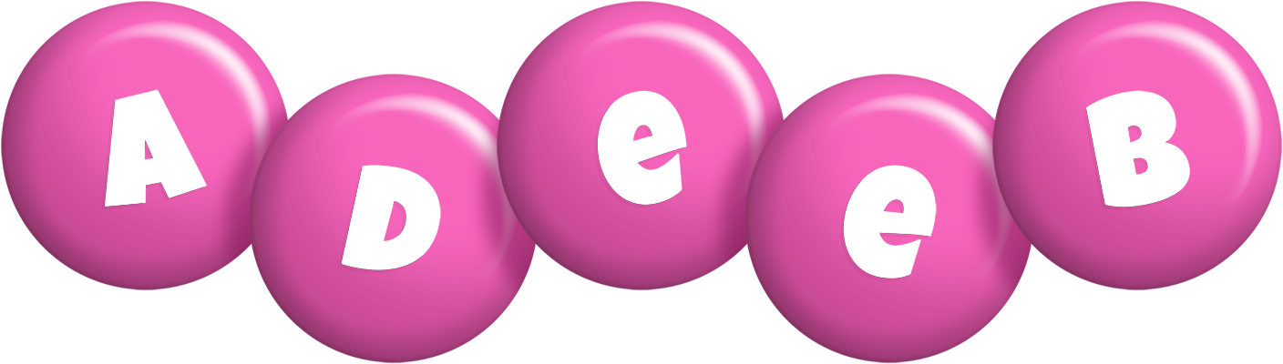 Adeeb candy-pink logo