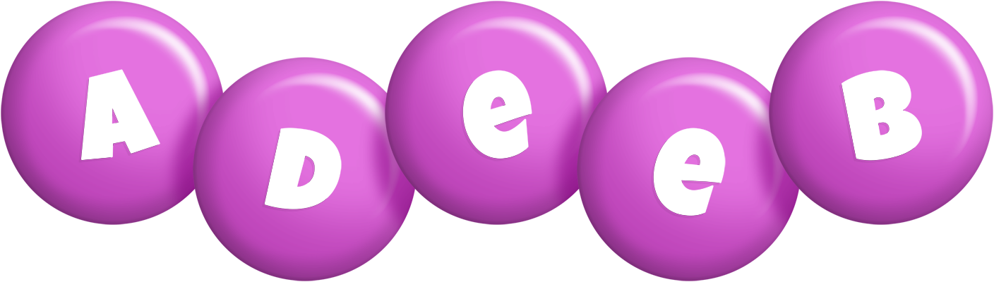 Adeeb candy-purple logo