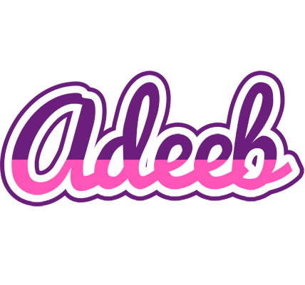 Adeeb cheerful logo