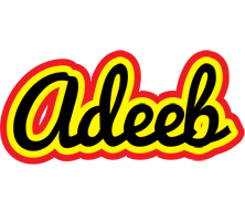 Adeeb flaming logo