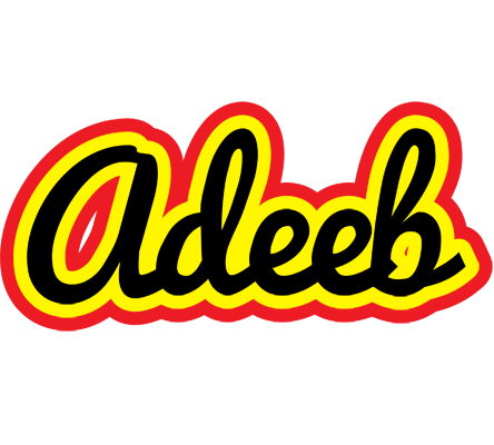 Adeeb flaming logo