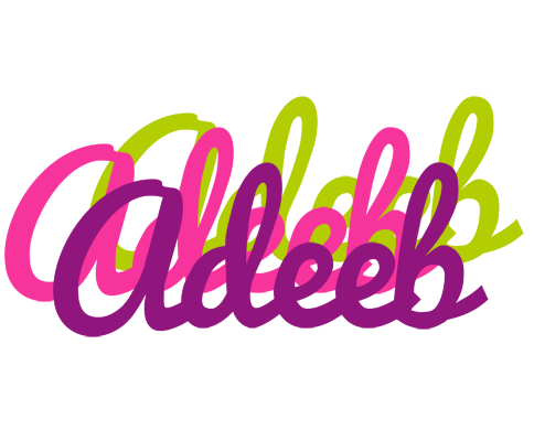 Adeeb flowers logo