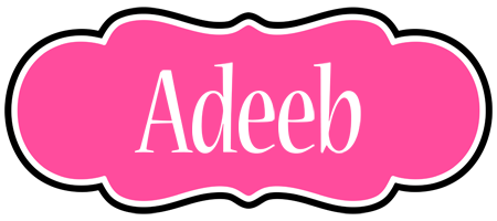 Adeeb invitation logo