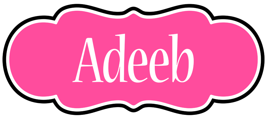 Adeeb invitation logo
