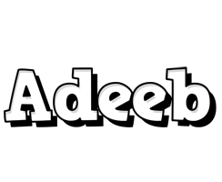 Adeeb snowing logo