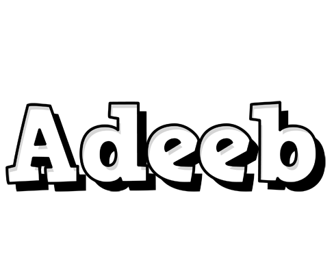 Adeeb snowing logo