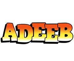Adeeb sunset logo